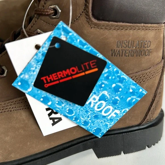 Tundra Thermolite Insulated Waterproof Chocolate Brown Boots Men’s/Women… - Picture 4 of 13